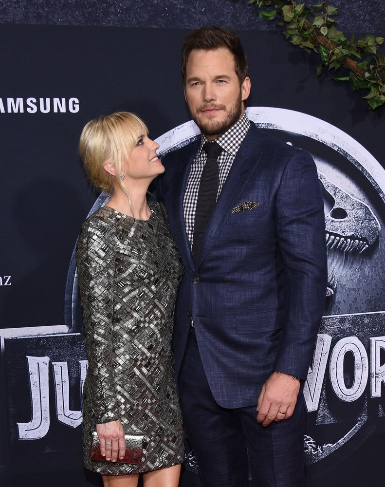 Chris Pratt and Anna Faris