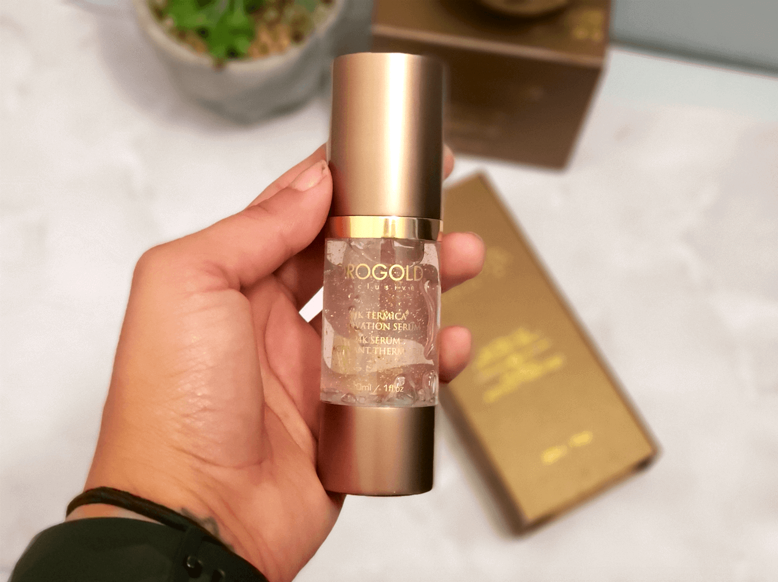 Review of Orogold 24K Tèrmica® Activation Serum
