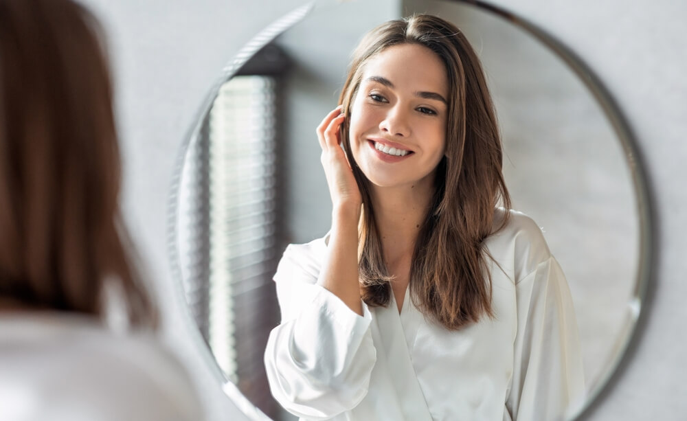 woman skincare