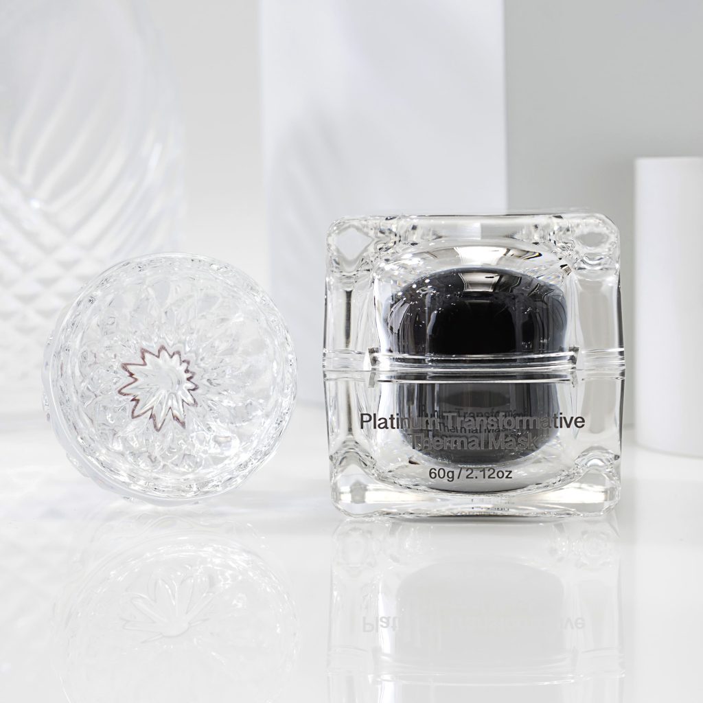 High end jar of face mask