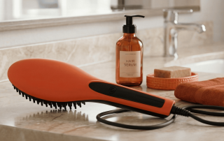 Evalectric straightening brush
