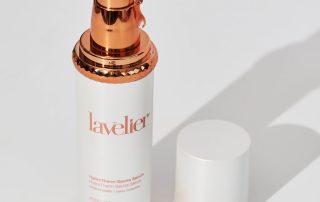 Lavelier serum showing product texture