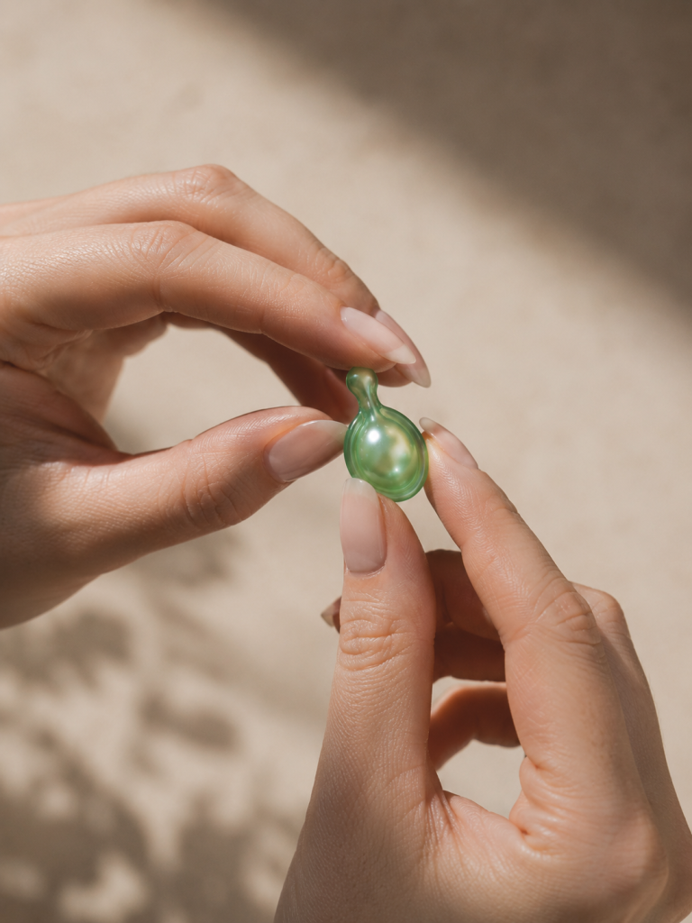 Opening a capsule